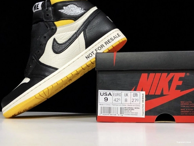 HYPE NRGNot Resale For 1 Retro Jordan Air OG 861428-107 High 0811